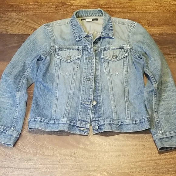 Marc Jacobs Jackets Coats Marc Jacobs Distressed Denim Jean
